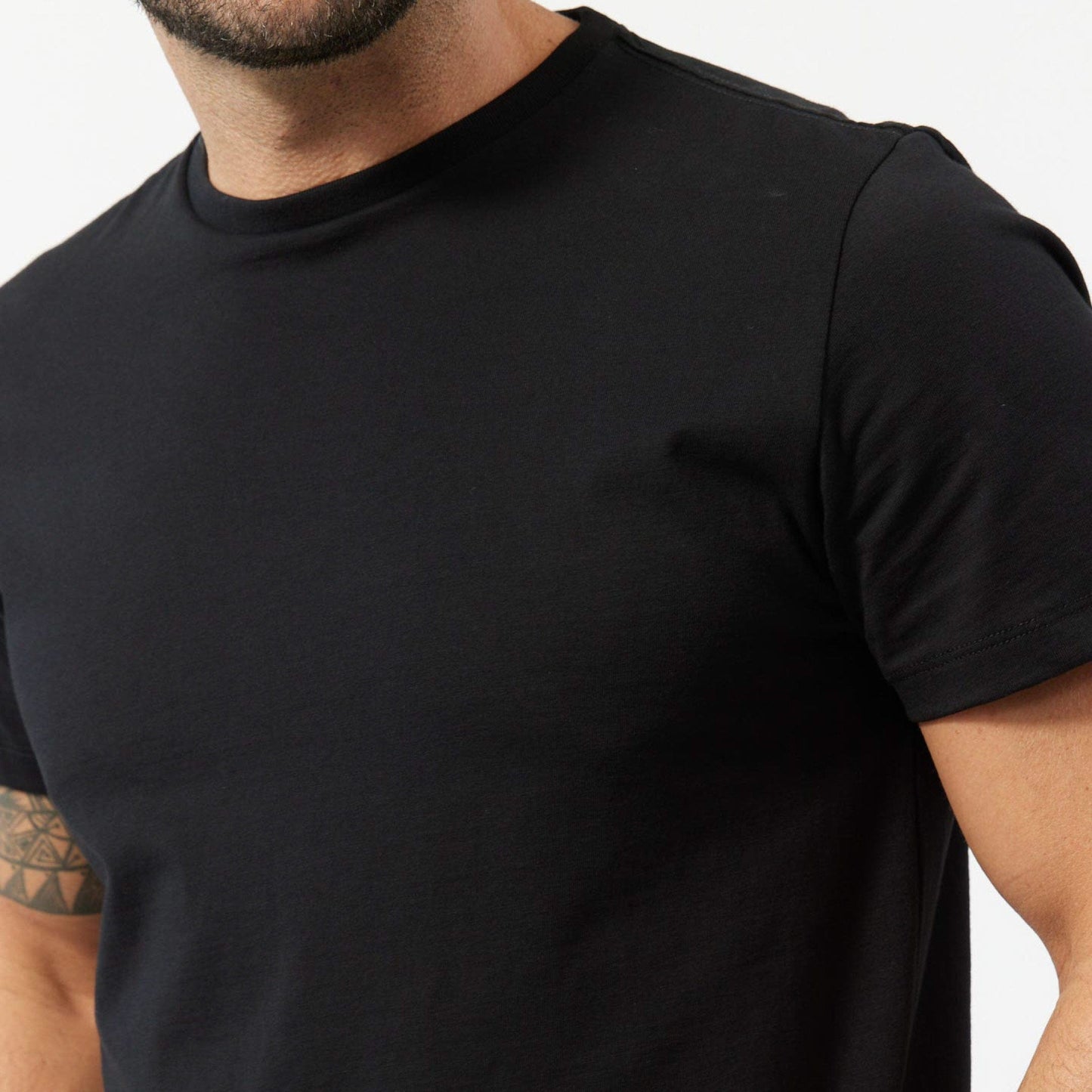 Essential Black Crew Neck T-Shirt