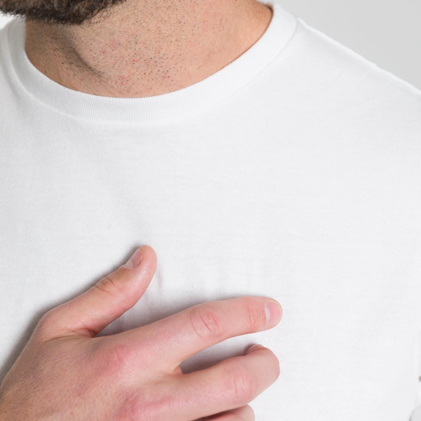 Essential White Crew Neck T-Shirt