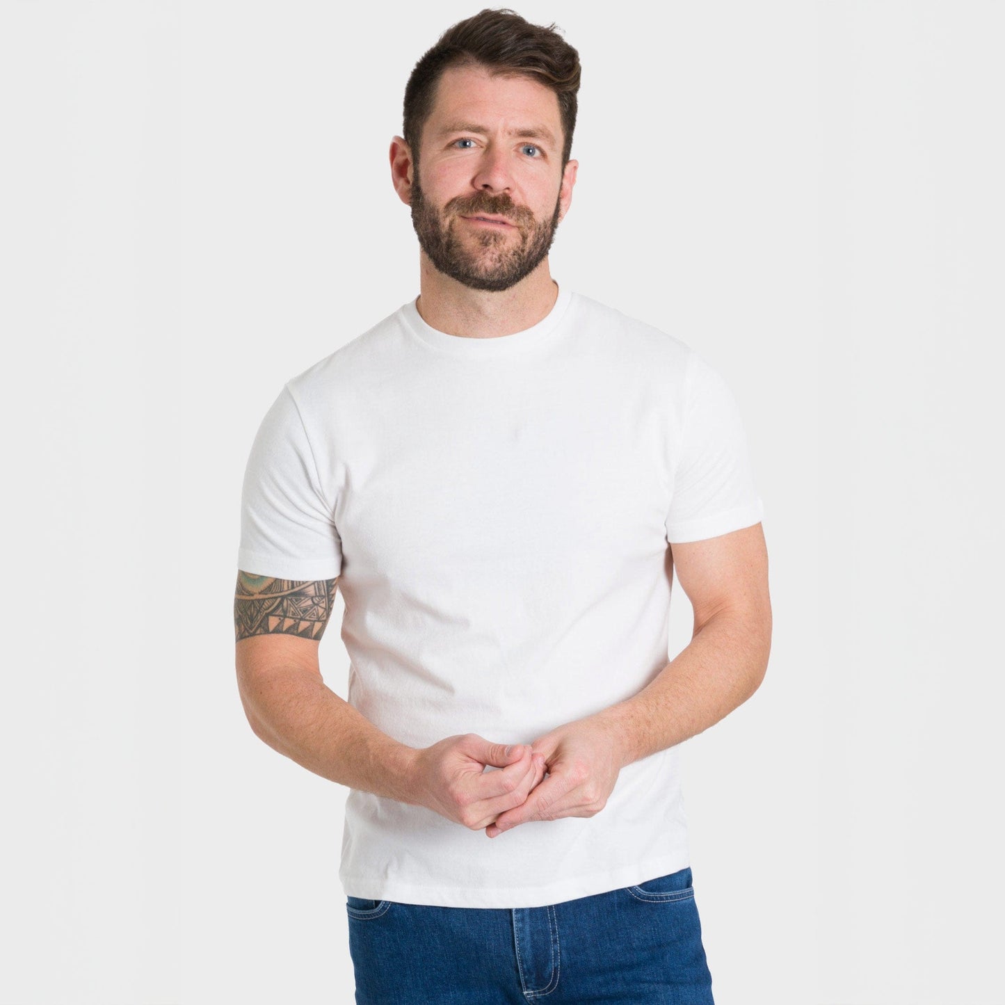 Essential White Crew Neck T-Shirt