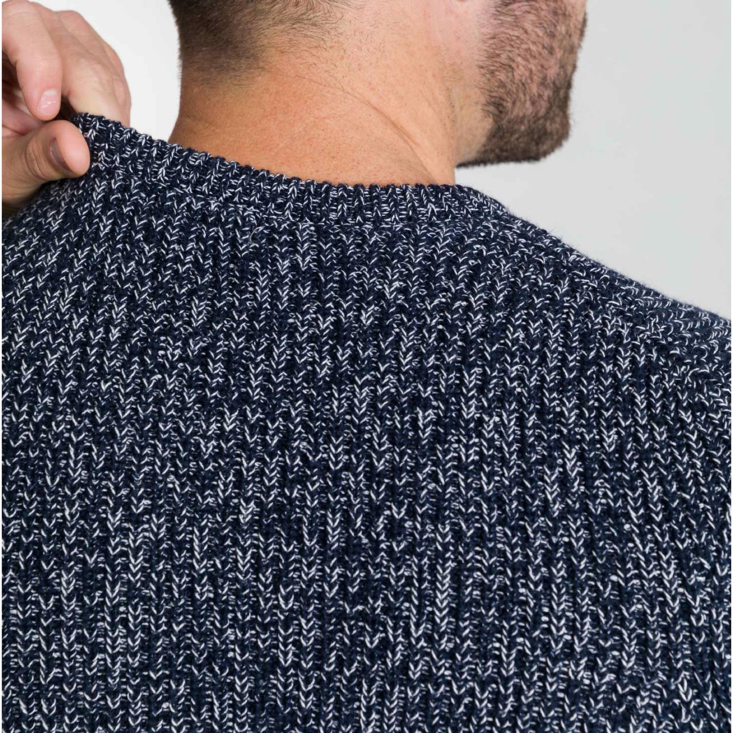 Textured Knit Crew Pullover