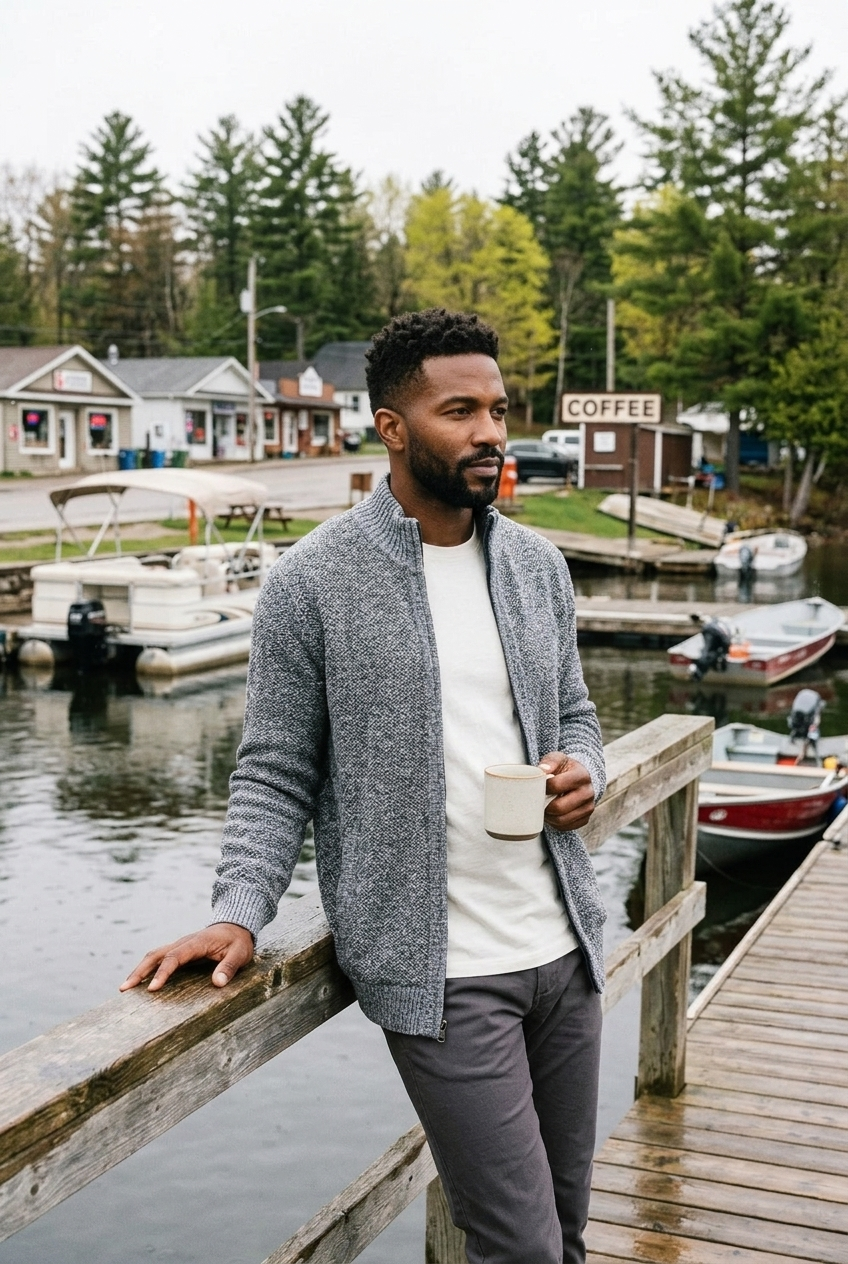 Coastline Knit Light Jacket