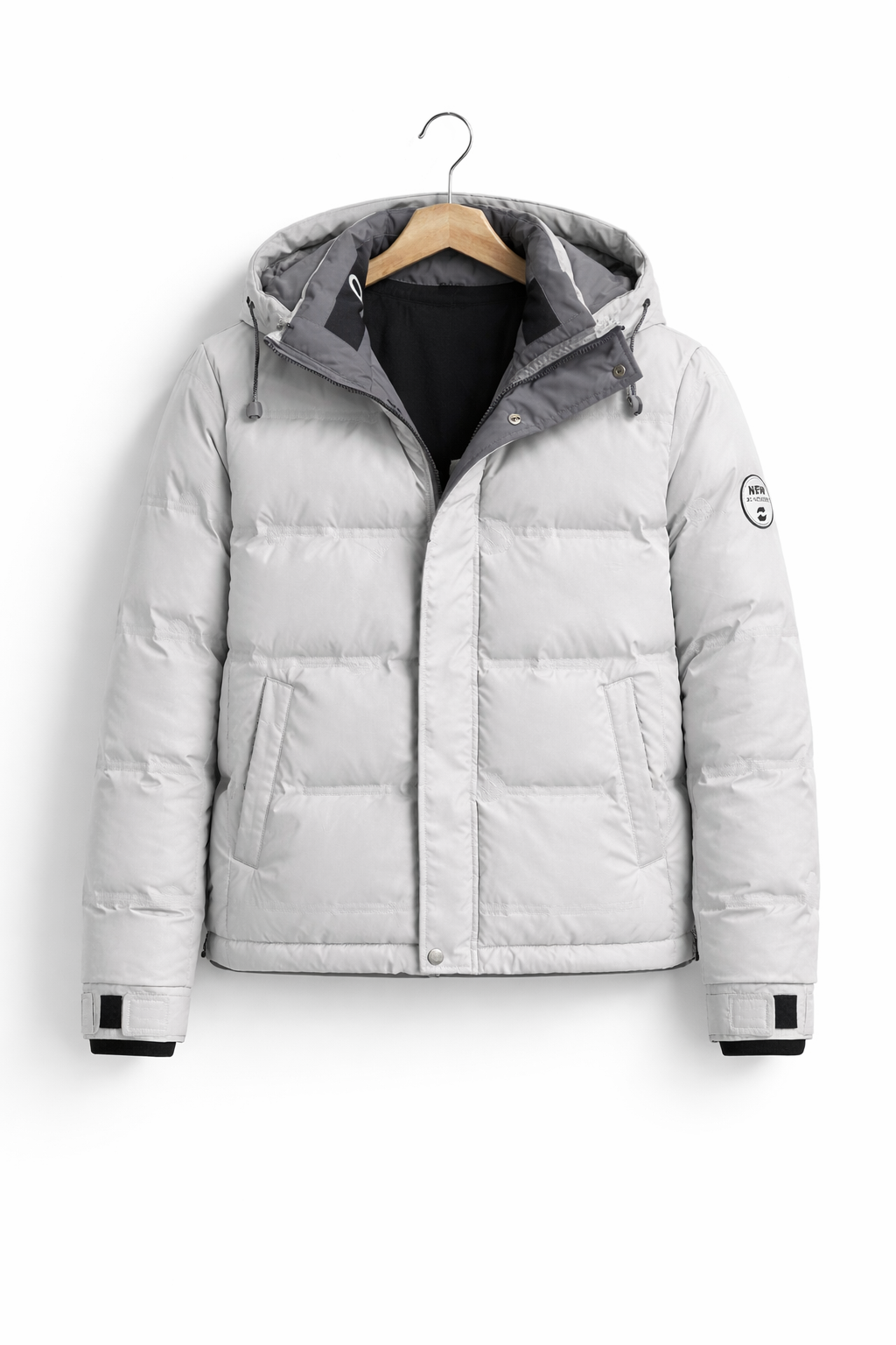 Short Men’s Polyester Puffer