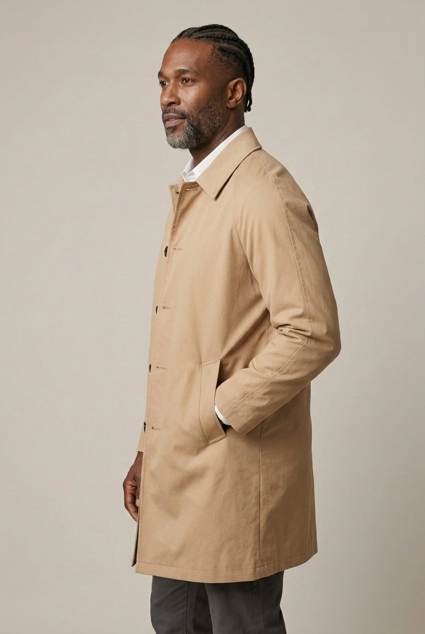 The Meridian Shield Mac Coat
