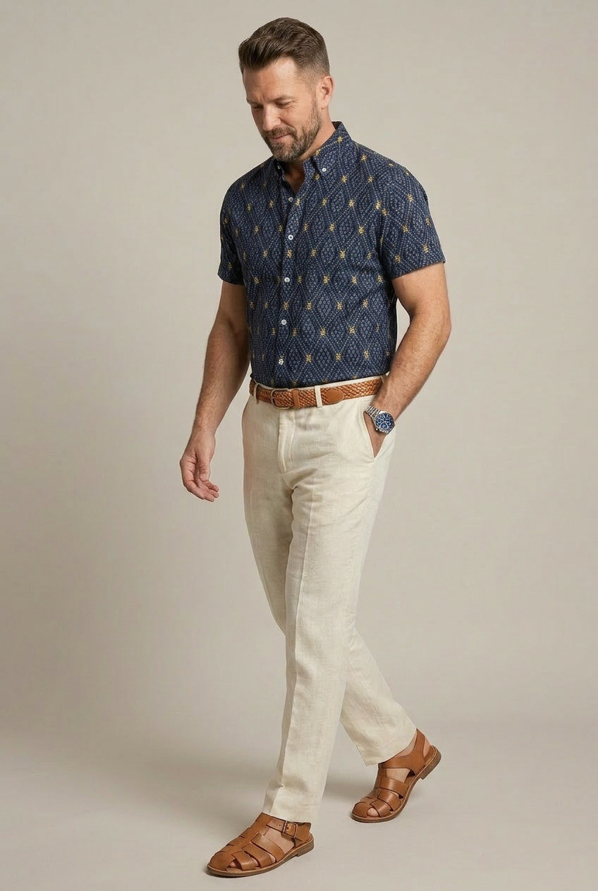 Bayside Mosaic Resort Shirt
