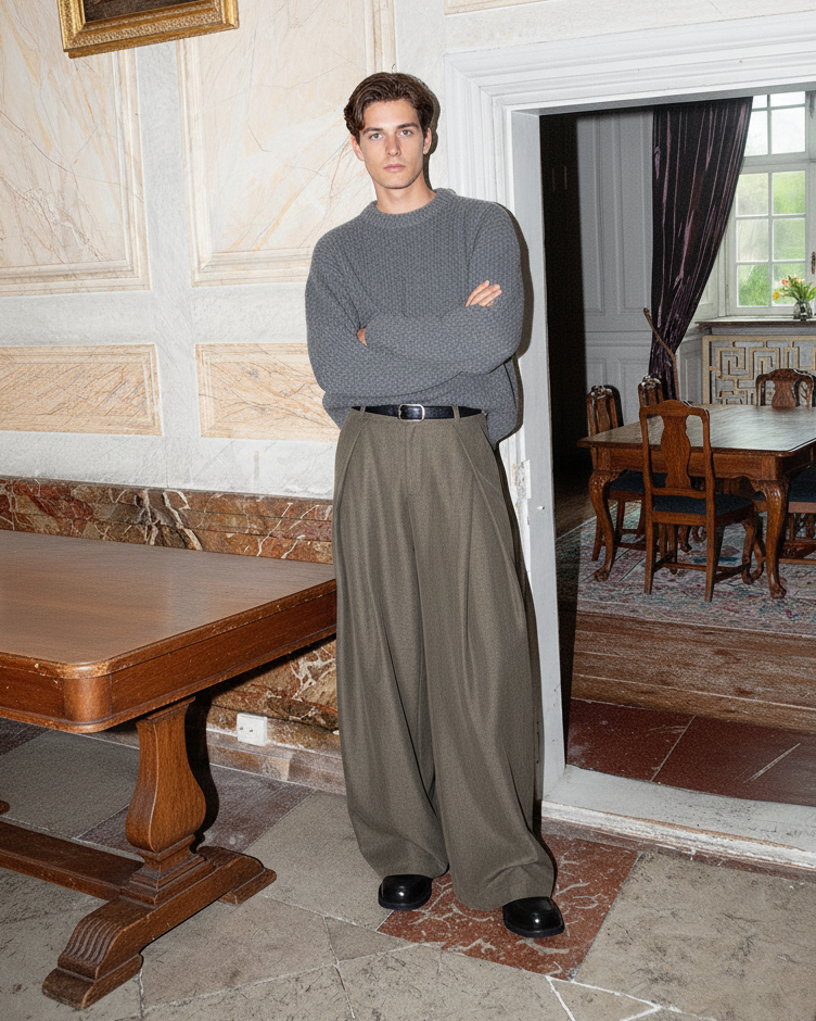 Atlas Pleat Trouser