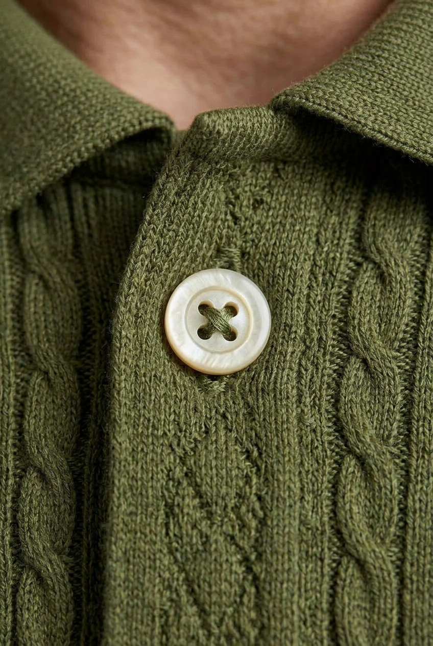 Polo jacquard Monaco