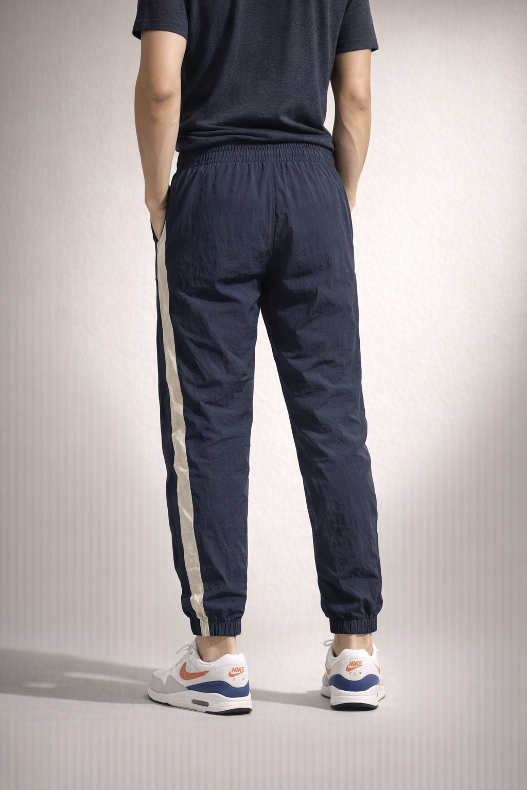 Thin Contrast Stripe Casual Sports Pants