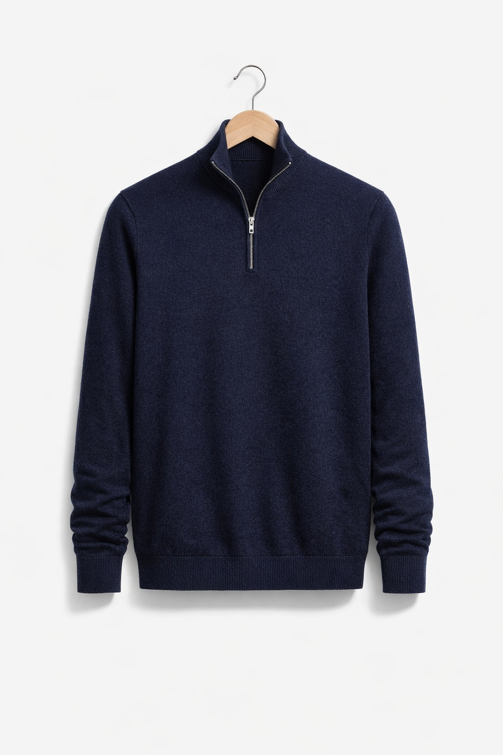 Men's Knitwear Top Half Zipper