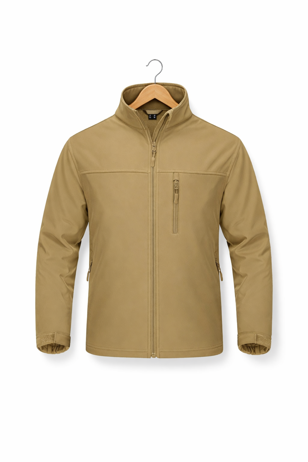 Stand Collar Soft Shell Jacket