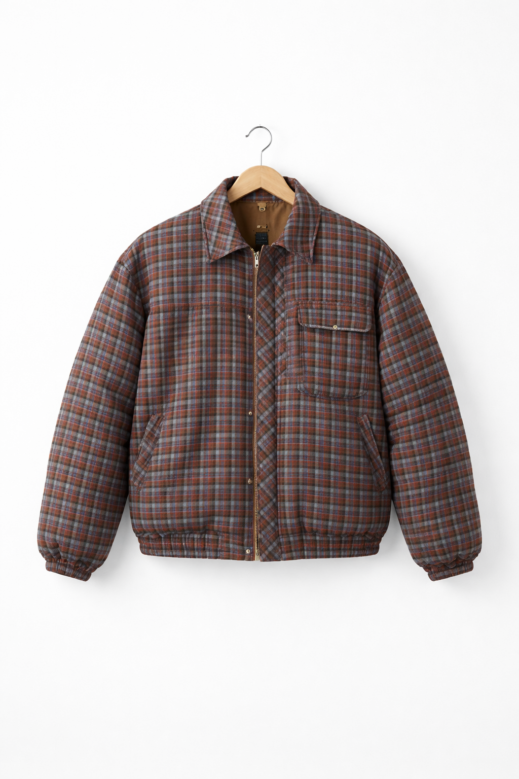 Tan Reversible Utility Jacket