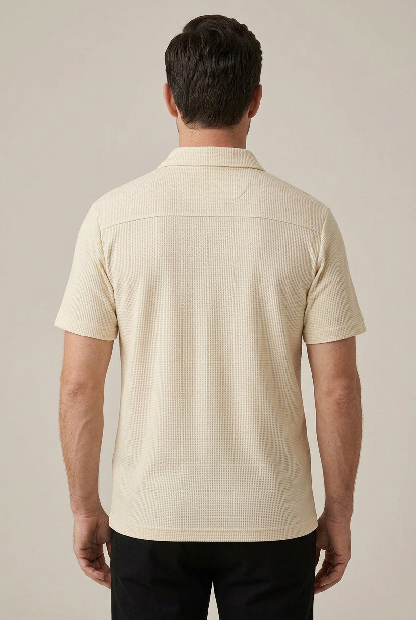 Seabrook Waffle Knit Polo