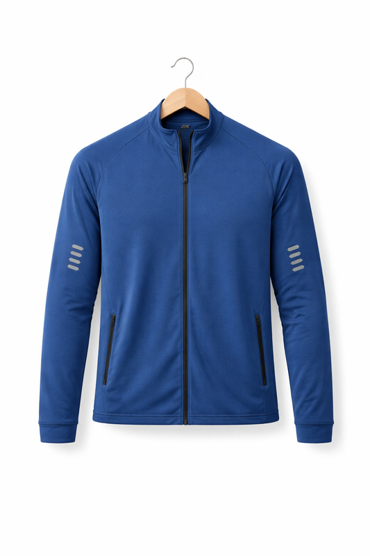 Men’s Performance Zip Training Top for Gym