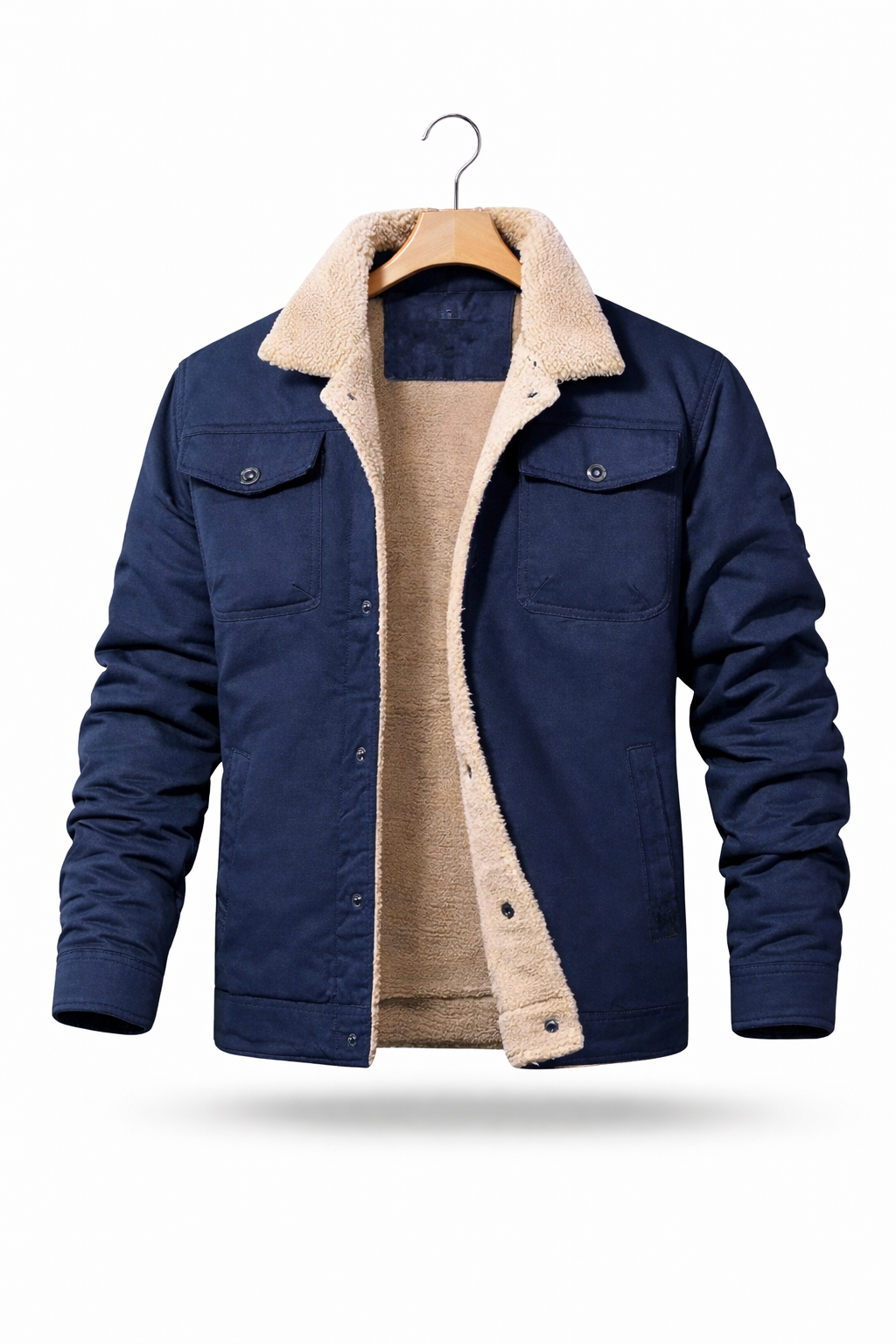 Men’s Sherpa Collar Jacket