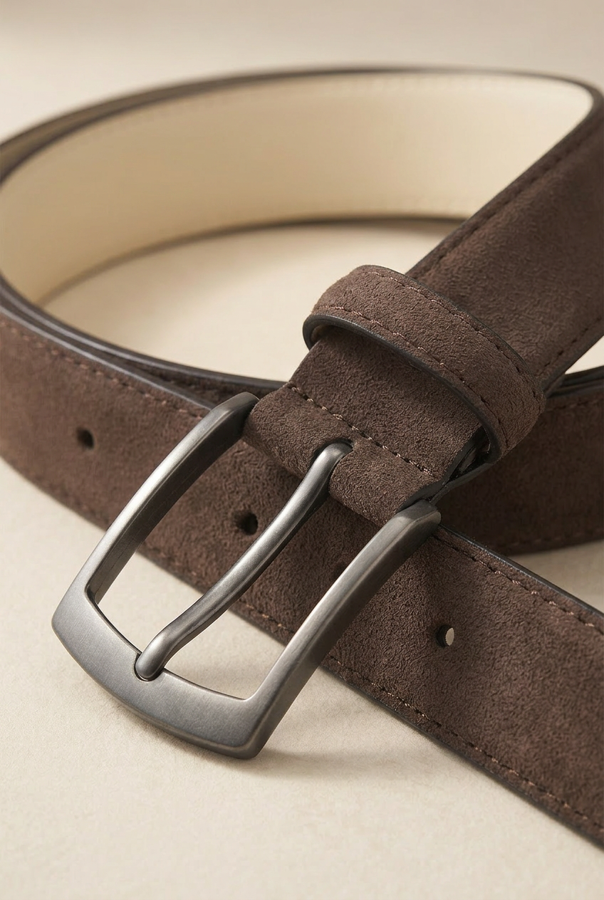 Windsor Suede Buckle Belt